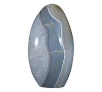 dssmboom Decoración de piedra de ágata independiente irregular para la mesa del hogar, muestra mineral de piedra de cristal pulido para Reiki curación, 2,5-3 lb