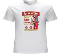 Dstarbbk Biker Mens T Shirt Full Service Garage Possible White S