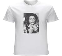 Dstarbbk Halsey Poster T Shirt Custom Man Clothes Blouse Men's Short Sleeve White S