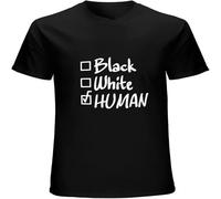 Dstarbbk Human T Shirt Lives Matter Activist Civil Equal RightsCasual Round Neck Black S