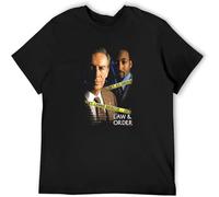 Dstarbbk Law & Order Briscoe Green T Shirt Graphic Unisex Black S