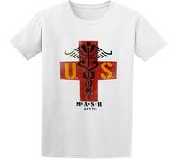 Dstarbbk Mash 4077Th Us Medic Squadron Red Cross Army Military TV T Shirt White 3XL