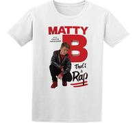Dstarbbk Mattyb Logo Camping Crazy Retro Handsome Popularity T Shirt White 3XL