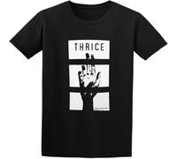 Dstarbbk Men's Summer T Shirt Slip Away Twin Needle Sleeves and Hem Black L