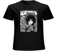 Dstarbbk Mens T Shirt Siouxsie Sioux The Banshees Post Punk Goth Gig Flyer Black 3XL