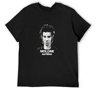 Dstarbbk Nick Cave and The Bad Seeds T Shirt Graphic Unisex Casual Black 3XL
