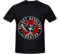 Dstarbbk Velvet Revolver Libertad Tour Hits Mens Crew Neck Big Tall Shirt Black XXL