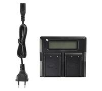 DSTE 1.5A Rápido Cargar Doble Batería Cargador Compatible con Olympus BLX-1 BLX1 OM-1 OM1 Micro SLR caméra OM System