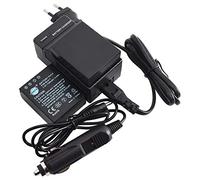 DSTE 2-Pack Ersatz Batería y DC166E Viaje Cargador Compatible para Olympus BLH-1 BLH1 EM1 E-M1 Mark II E-M1-2 OM-D E-M10 Mark IV