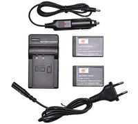 DSTE 2-Pack Ersatz Batterie und DC153E Viaje Cargador kit para Canon LP-E17 EOS M3 750D 760D Rebel T6i T6s SLR s