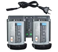 DSTE 2-Pack LP-E4N Batería + DMH26A 3-in-One Cargador Compatible para LP-E19 Canon EOS-1D X Mark II,EOS-1D X,EOS-1D Mark IV,EOS-1Ds Mark III,EOS-1D Mark III