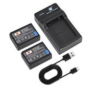 DSTE 2-Pieza BP-1030 Batería y Cargador Compatible para Samsung NX200 NX210 NX300 NX1000 NX2000 NX300 M NX500