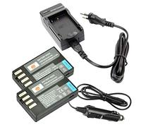 DSTE 2-Pieza D-Li109 Repuesto Batería y Cargador Compatible para Pentax K-R K-30 K-50 K-500 K-2 K-S2 K-S1 Cámara