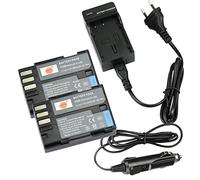 DSTE 2-Pieza D-LI90 Repuesto Batería y DC93E Viaje Cargador Compatible para Pentax K-01 K-3 K-3II K-5 K-52K-5II K-5IIs K-7 K-7D645D 645Z