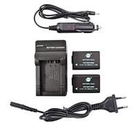 DSTE 2-Pieza DMW-BMB9 DMW-BMB9E Batería y Cargador Compatible para Panasonic Lumix DMC-FZ40 DMC-FZ45 DMC-FZ47 DMC-FZ48 DMC-FZ60 DMC-FZ72 DMC-FZ100 DMC-FZ150