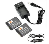 DSTE 2-Pieza NP-BD1 NP-FD1 Batería y Cargador Compatible para Sony Cyber-Shot DSC-G3 DSC-T70 DSC-T75 DSC-T90 DSC-T200 DSC-T300 DSC-T500 DSC-T700 DSC-T900
