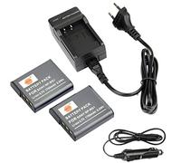 DSTE 2-Pieza NP-BG1 NP-FG1 Batería y Cargador Compatible para Sony Cyber-Shot DSC-H3 DSC-H7 DSC-H9 DSC-H10 DSC-H20 DSC-H50 DSC-H70 DSC-H90 DSC-HX5V DSC-HX10V