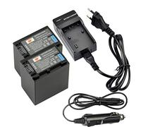 DSTE 2-Pieza NP-FV100 Batería y Cargador Kit para Sony NP-FV100a DCR-SR15 DCR-SR21 DCR-SR68 DCR-SR88 HDR-CX105 HDR-CX110 HDR-CX115 HDR-CX150 HDR-CX160