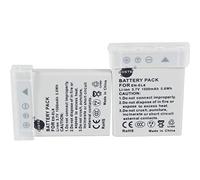DSTE 2-Pieza Repuesto Batería Compatible para Nikon EN-EL8 Coolpix P1 P2 S1 S2 S3 S5 S6 S7 S8 S9 S50 S51 S52 Cool-Station MV-11 MV-121