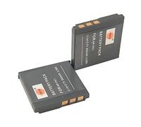 DSTE 2-Pieza Repuesto Batería Compatible para Sony NP-FE1 Cyber-Shot DSC-T7 DSC-T7/b DSC-T7/S DSC-P2 DSC-P3 DSC-P5 DSC-P9 DSC-P7 Camera