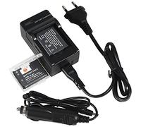 DSTE® 2-Pieza Repuesto Batería NP-BJ1 BJ1 y DC109E Viaje Cargador Compatible para Sony DSC-RX0 RX0 II(DSC-RX0M2) Cámara como Nikon EN-EL19 ENEL19