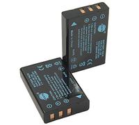 DSTE 2-Pieza Repuesto Batería para NP-120 FinePix 603 F10 F11 M603 F10 Zoom F11 Zoom M603 Zoom Camera as PENTAX D-LI7 RICOH DB-43 BP-1500S Yashica BP-1500S