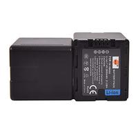 DSTE 2-Pieza Repuesto Batería para Panasonic VW-VBN260 Lumix HC-X800 HC-X900 HC-X910 HC-X920 HDC-HS900 HDC-SD800 HDC-SD900 HDC-TM900