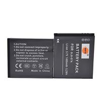 DSTE 2-Pieza Repuesto Batería para Samsung SLB-07A PL150 PL151 ST45 ST50 ST500 ST550 ST560 ST600 TL100 TL210 TL220 TL225 TL90 Camera