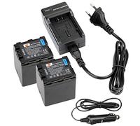 DSTE 2-Pieza VW-VBN260 Batería y Cargador Kit para Panasonic Lumix HC-X800 HC-X900 HC-X910 HC-X920 HDC-HS900 HDC-SD800 HDC-SD900 HDC-TM900