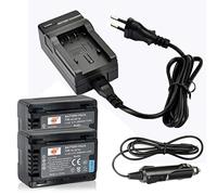 DSTE 2-Pieza VW-VBT190 Batería y Cargador Compatible para Panasonic HC-V270GK HC-V380GK HC-V210GK HC-V210MGK HC-V520GK HC-V520MGK HC-V720GK HC-V720MGK HC-V770GK