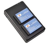 DSTE 2 Piezas de Recambio de bateria LP-E17 Batterie + USB Cargador Dual Compatible con Canon R10 EOS M3 200D 250D 750D 760D 8000D Kiss X8i X10 Rebel T6i Rebel T6s SL3