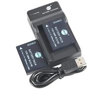 DSTE (2 unidades) batería de iones de litio y cargador micro USB compatible con Panasonic DMW-BCG10 DMW-BCG10E DMW-BCG10PP Lumix DMC-ZS1 DMC-ZS3 DMC-ZS5 DMC-ZS6 DMC-ZS7 DMC-ZS8 DMC-ZS9 DMC-ZS10