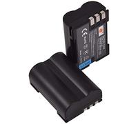 DSTE 2pcs BLM-1 PS-BLM1 Batería de ion de litio compatible con Olympus C-5060, C-7070, C-8080, E-1, E-3, E-30, E-520, E-300, E-330, E-500, E-510