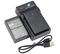 DSTE 2pcs BLS-1 Batería y Cargador para Olympus E-420, E-450, E-600, E-620, E-P1, E-P2, E-P3, E-PL1, E-PL3, E-PM1