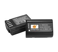 DSTE 2PCS DMW-BLK22 Batería y Cargador Compatible con Panasonic Lumix S5 DC-S5K DC-S5GK