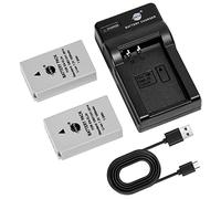 DSTE 2PCS EN-EL24 ENEL24 Batería y Cargador Compatible con 1 J5