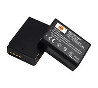 DSTE 2pcs LP-E10 Batería Compatible con Canon 1100D 1200D 1300D Rebel T3 Kiss X50