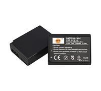DSTE 2PCS LP-E10 Recargable Batería para Canon EOS Rebel T3, Kiss X50, 1100D, Rebel T5, Kiss X70, 1200D Cámara