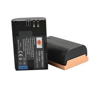 DSTE? 2pcs LP-E6 Rechargerable Lithium-Ion Battery for Canon EOS 5D Mark II, EOS 5D Mark III, EOS 6D, EOS 7D, EOS 60D, EOS 60Da, EOS 70D