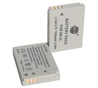 DSTE 2pcs NB-5L NB5LH Batería Compatible con Canon SD790, SD800, SD850, SD900, SX200