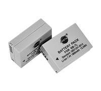DSTE 2pcs NB-7L NB-7LH Batería Compatible con Canon PowerShot G10, G11, G12, SX30