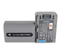 DSTE 2pcs NP-FP50 Batería Compatible con Sony NP-FP30, NP-FP60, NP-FP70, NP-FP71, DCR-DVD203E, DCR-DVD205, DCR-DVD205E, DCR-DVD304E, DCR-DVD305