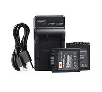 DSTE 2PCS S002E CGR-S002 Batería y Cargador para Panasonic Lumix DMC-FZ1, DMC-FZ2, DMC-FZ3, DMC-FZ4, DMC-FZ5, DMC-FZ10, DMC-FZ15, DMC-FZ20