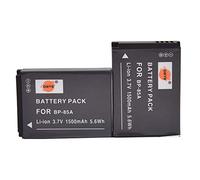 DSTE® 2x BP-85A - Batería recargable para cámara Samsung WB210 PL210 SH100 BP85A EA-BP85A (ión-litio)
