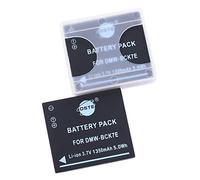 DSTE® 2X DMW-BCK7 Li-Ion Batería parar Panasonic Lumix DMW-BCK7, NCA-YN101G, DE-A91, DE-A92 and Panasonic DMC-FH6, DMC-FH7, DMC-FH8, DMC-FH2, DMC-FH4, DMC-FH5