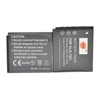 DSTE® 2x KLIC-7001 Li-ion Batería para Kodark Easyshare M1063, Easyshare M1073 IS, EASYSHARE M320, EASYSHARE M340, EasyShare M341, Easyshare M753 Zoom, Easyshare M763, Easyshare M853 Zoom, Easyshare M863, EasyShare M893 IS, EasyShare V550, EasyShare V570, EasyShare V610, EasyShare V705
