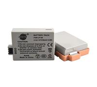 DSTE® 2x LP-E5 Li-ion Batería para Canon EOS 450D, 500D, 1000D, Kiss F, Kiss X2, Kiss X3, Rebel XS, Rebel XSi, Rebel T1i