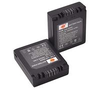 DSTE 2X S002E Li-Ion Batería Compatible para Panasonic CGA-S002, CGA-S002A, CGA-S002E, DMW-BM7 and DMC-FZ1, DMC-FZ2, DMC-FZ3, DMC-FZ4, DMC-FZ5, DMC-FZ10, DMC-FZ15, DMC-FZ20