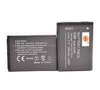 DSTE® 2x SLB-1137D Li-ion Batería para Samsung i80, i85, i100, L74 Wide, NV11, NV24HD, NV30, NV40, NV100HD, NV103, NV106 HD, TL34HD
