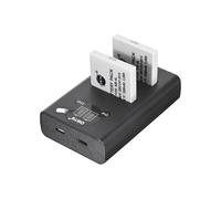DSTE(3.7 V 1500 mAh) NB-4L Batería de repuesto (paquete de 2) y cargador USB dual LED inteligente compatible con cámara Canon PowerShot SD780 SD1100 IS SD940 SD960 SD1000 TX1 ELPH 100 HS 300 310 330